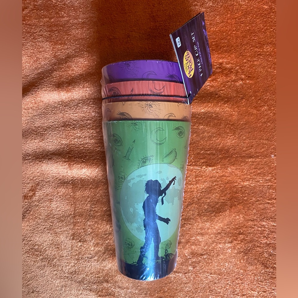 Spirit Halloween Disney Hocus Pocus 4-Pack Cup Set